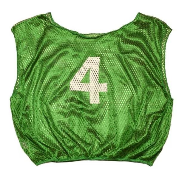 Champion Sports SVYWNGN Practice Numbered Youth Scrimmage Vest; Green, Champion Sports, Mfr#: SVYWNGN